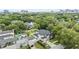 Captivating aerial view of a well-manicured residence with lush landscaping in a great community near the city at 1620 S Eola Dr, Orlando, FL 32806