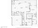 First floor architectural floor plan depicting kitchen, dining and bed rooms at 1620 S Eola Dr, Orlando, FL 32806