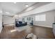 Spacious living room with wood floors and access to the outdoors at 223 Royal Oaks Cir, Longwood, FL 32779
