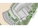Map shows the community layout, amenities, and location of homesites at 313 Cornerstone Dr, Groveland, FL 34736