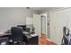 Home office featuring a hardwood floor and a closet at 607 Green Briar Blvd, Altamonte Springs, FL 32714