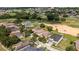 Aerial view of the neighborhood with lush golf course at 7398 Gathering Ct, Reunion, FL 34747