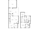 Detailed floor plan showcasing the layout of the home's first and second floors at 8427 Modiano St, Orlando, FL 32827