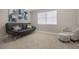 Spare bedroom with chair, couch and neutral paint at 102 Linda Ln, Lake Mary, FL 32746