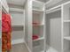 Walk-in closet with built-in shelving and ample space for storage and organization at 102 Linda Ln, Lake Mary, FL 32746
