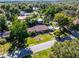 An aerial image showing a house in a wooded neighborhood at 1250 Tangerine Ct, Eustis, FL 32726