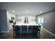 Spacious kitchen with stainless steel appliances and large island at 14308 Abington Heights Dr, Orlando, FL 32828