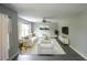 Bright living room featuring neutral walls and sleek, modern furnishings at 14308 Abington Heights Dr, Orlando, FL 32828