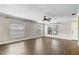 The spacious living room is filled with natural light, providing an inviting atmosphere at 1821 Geigel Ave, Orlando, FL 32806