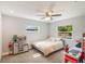 bedroom with a neutral paint, carpet and plenty of room to play and sleep at 209 Carriage Hill Dr, Casselberry, FL 32707
