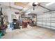 Spacious garage with ample storage and workspace for vehicles and hobbies at 209 Carriage Hill Dr, Casselberry, FL 32707