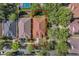Desirable property outlined in red showing lot lines; great location within the community at 215 Foxglove Way, Deland, FL 32724