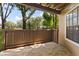 Private brick patio with wood fence, offers a great outdoor area at 236 Afton Sq # 109, Altamonte Springs, FL 32714