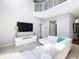 Bright living room features high ceilings, neutral paint, and a large white sectional sofa at 2705 Grand Harbour Ct, Kissimmee, FL 34747