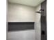 Modern bathroom shower featuring stylish tile work and sleek fixtures at 3 Spur Ct, Kissimmee, FL 34743