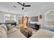 Spacious living room featuring an open layout with a view of the entire first floor at 337 Cathcart Ave # 6, Orlando, FL 32803