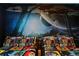 Fun bedroom with Star Wars themed decorations and mural, perfect for and themed rooms at 4185 Paragraph Dr, Kissimmee, FL 34746