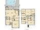 Detailed floor plan showcasing the layout of this home's two floors with bed and bathrooms at 4185 Paragraph Dr, Kissimmee, FL 34746
