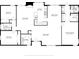 Detailed floor plan showcasing the layout of the house including bedrooms, bathrooms, kitchen, and living areas at 5130 Sun Palm Dr, Windermere, FL 34786