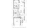 Detailed floor plan showcasing the layout, dimensions, and spatial relationships of rooms at 7112 Mottled Duck Dr, Harmony, FL 34773