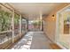 Large screened patio providing shade and views of the backyard, ideal for entertaining at 1039 Eagles Forrest Dr, Apopka, FL 32712