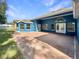 Large backyard with brick pavers at 13108 Long Pine Trl, Clermont, FL 34711
