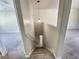 Carpeted staircase leading downstairs at 13108 Long Pine Trl, Clermont, FL 34711