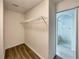 Small walk-in closet with wire shelving at 13108 Long Pine Trl, Clermont, FL 34711