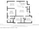 Floor plan showcasing layout of home, including bedrooms, living spaces, and dimensions at 16603 Corner Lake Dr, Orlando, FL 32820