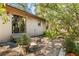 Backyard patio with fire pit and mature landscaping at 241 Ruth Blvd, Longwood, FL 32750