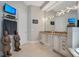 This bathroom features granite countertops, modern lighting, and decorative statues at 5708 Emerington Cres, Orlando, FL 32819