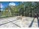 A fire pit inside of the screened in patio area at 5708 Emerington Cres, Orlando, FL 32819