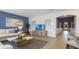 Comfortable living room with contemporary decor and a spacious layout at 7206 Nottingham Reel Ct, St Cloud, FL 34773