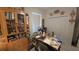 Office featuring built-in storage and a work area by the window at 148 Peregrine Ct, Winter Springs, FL 32708