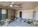 Spacious living room with ceiling fan and doorway at 1511 Center Ave, Holly Hill, FL 32117