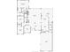 Detailed floor plan showcasing the layout of the home at 1679 Shadowmoss Cir, Lake Mary, FL 32746