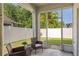 This is a screened patio at 253 Clydesdale Cir, Sanford, FL 32773