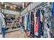 This walk-in closet provides ample storage space for your wardrobe, shoes, and personal belongings at 253 Clydesdale Cir, Sanford, FL 32773