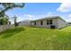 Spacious backyard with lush green grass, perfect for outdoor activities and relaxation at 3984 Mayhill Loop, Eustis, FL 32736