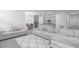A bright, open-concept living area with neutral-toned sofas and lots of natural light showcases a contemporary aesthetic at 3984 Mayhill Loop, Eustis, FL 32736