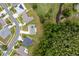 Enjoy this home's beautiful landscaping with mature trees and a view of the peaceful greenspace nearby at 4064 Sunny Day Way, Kissimmee, FL 34744