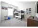 Bedroom with bunk beds, a TV, Marvel themed wall decorations, perfect for or guests at 4973 Windermere Ave, Kissimmee, FL 34746