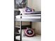 Close-up of a bunk bed with Marvel themed pillows, adding a fun and playful touch to the room at 4973 Windermere Ave, Kissimmee, FL 34746