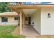 Inviting front porch with a decorative light fixture at 5237 Gateway Ave, Orlando, FL 32821