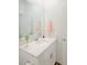 Elegant bathroom with vanity, quartz countertop, and gold hardware at 13993 Title Way, Winter Garden, FL 34787