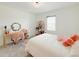 Charming bedroom with decoratively themed vanity and accents at 13993 Title Way, Winter Garden, FL 34787