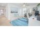 Relaxing bedroom featuring a sitting area, a neutral color scheme, and carpeted floors at 1785 Red Canyon Dr, Kissimmee, FL 34744