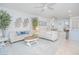 Bright and airy living room featuring neutral decor, cozy seating, and stylish accents at 1785 Red Canyon Dr, Kissimmee, FL 34744