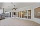 The covered patio is great for entertaining and includes patio furniture and a grill at 2256 Kettle Dr, Orlando, FL 32835