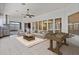Covered patio extends with glass windows at 2256 Kettle Dr, Orlando, FL 32835